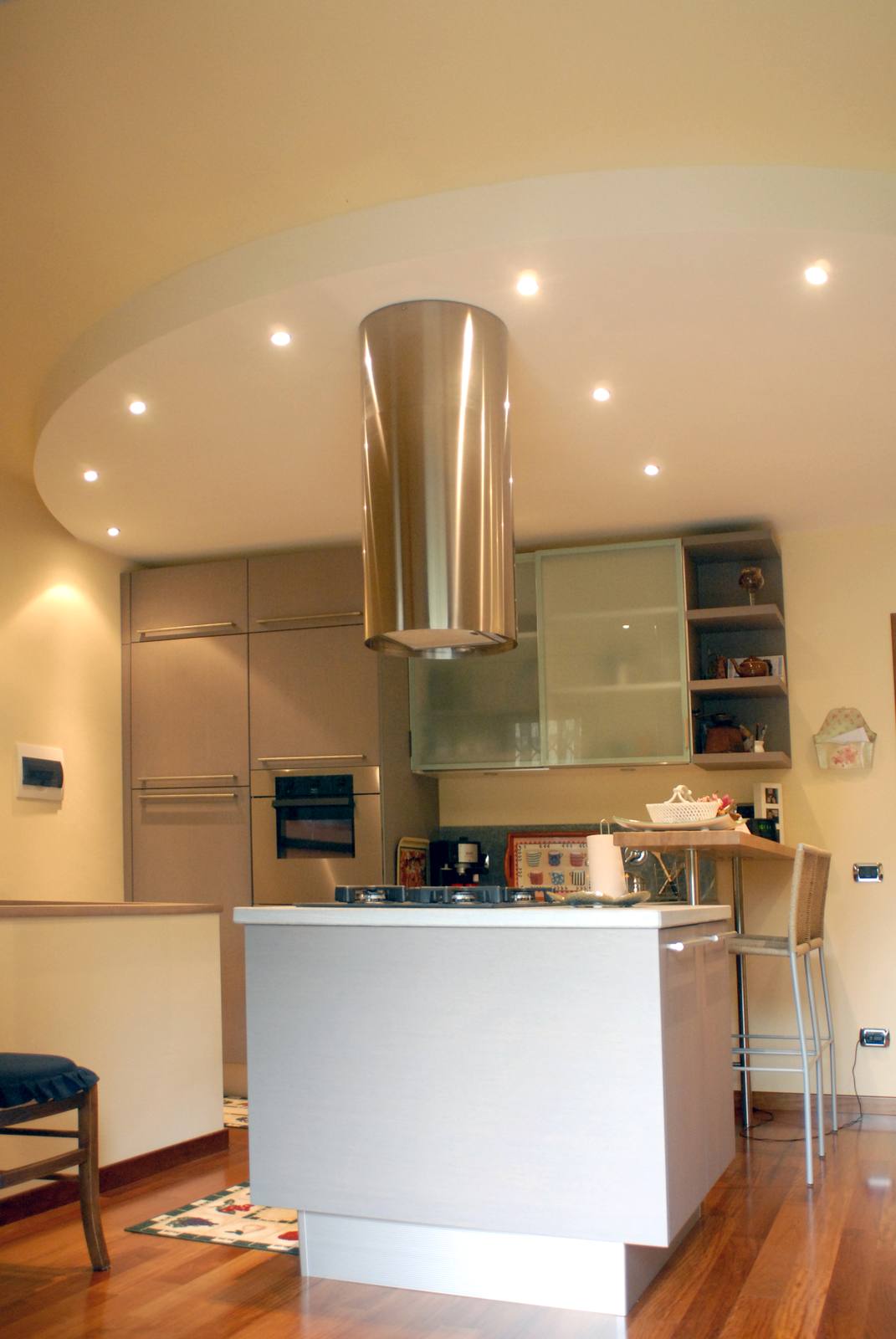 Controsoffitto in cartongesso, cucina