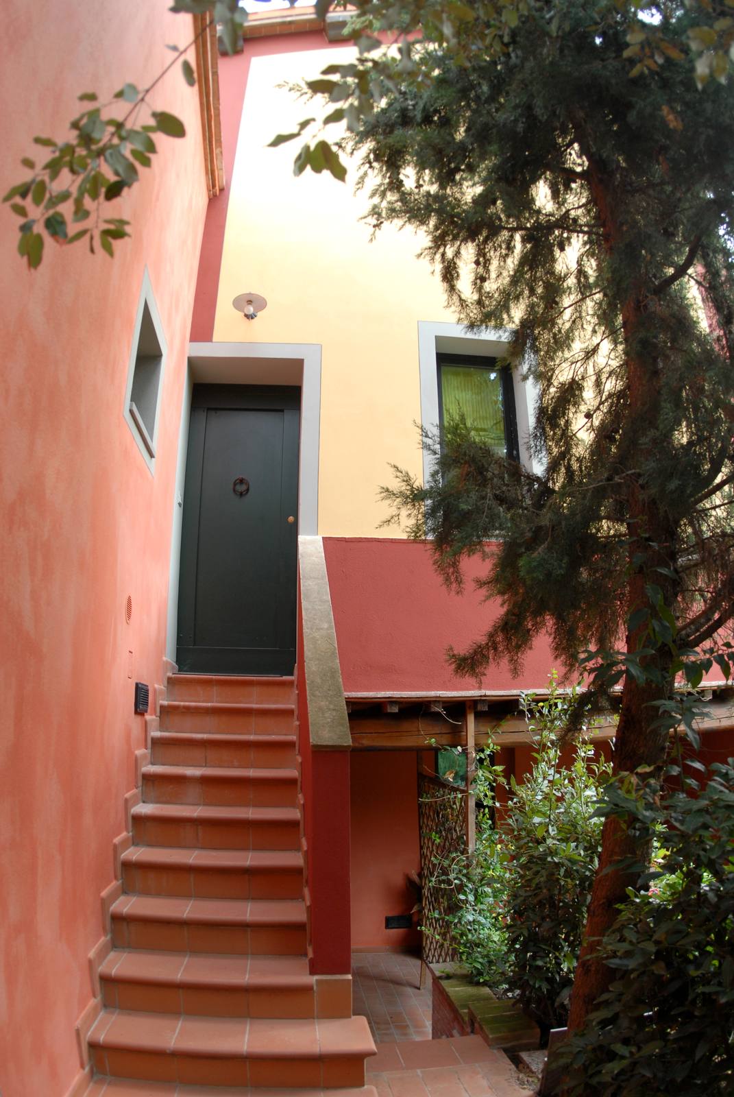 Ingresso esterno velato